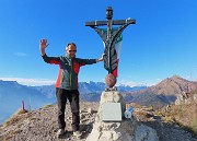 64 Alla Croce del Pizzo Rabbioso (1132 m) salito alcune volte